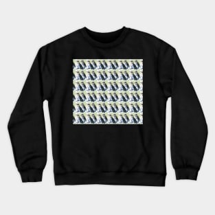 Painterly penguin pattern 2 Crewneck Sweatshirt